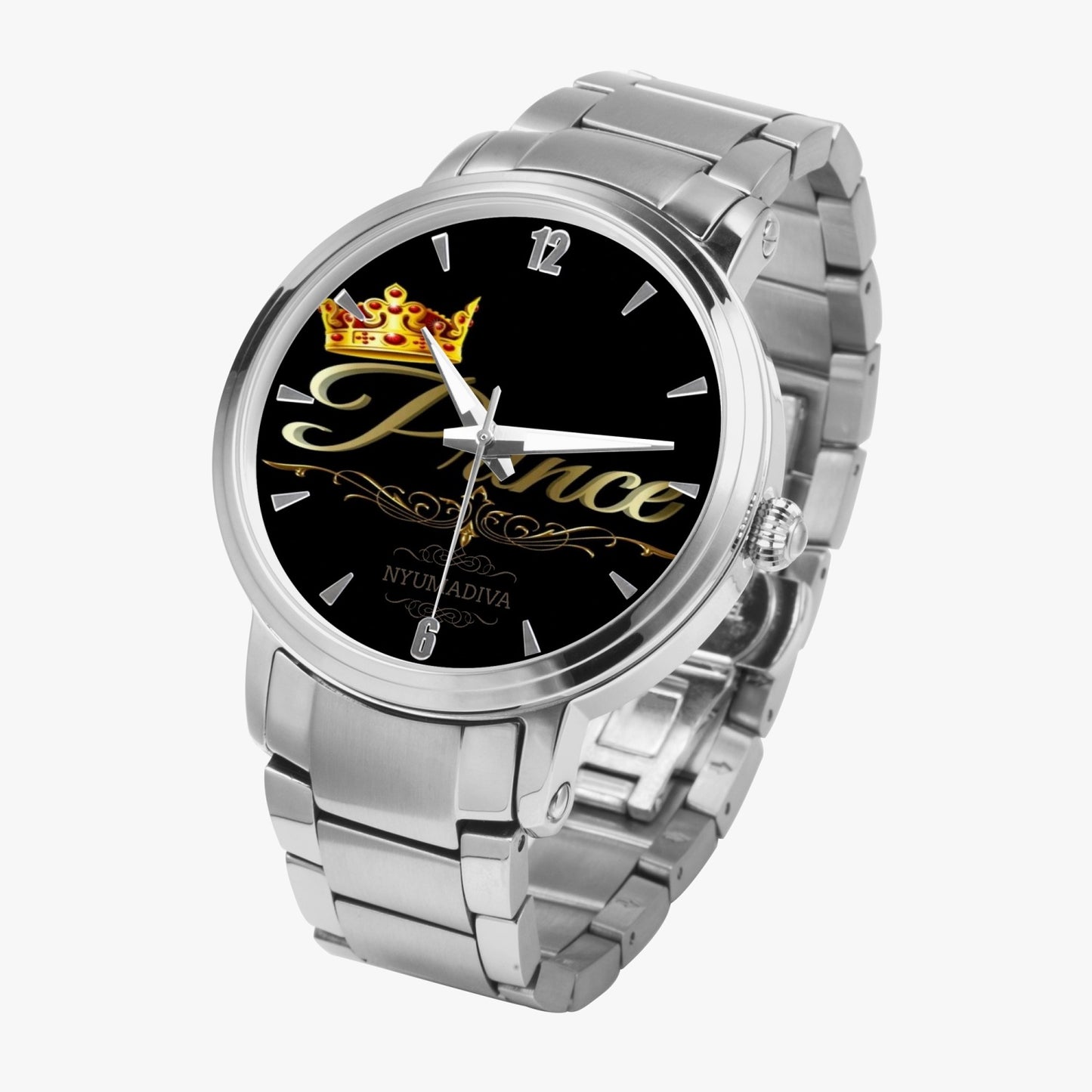 Prince Steel Strap Automatic Watch (With Indicators)