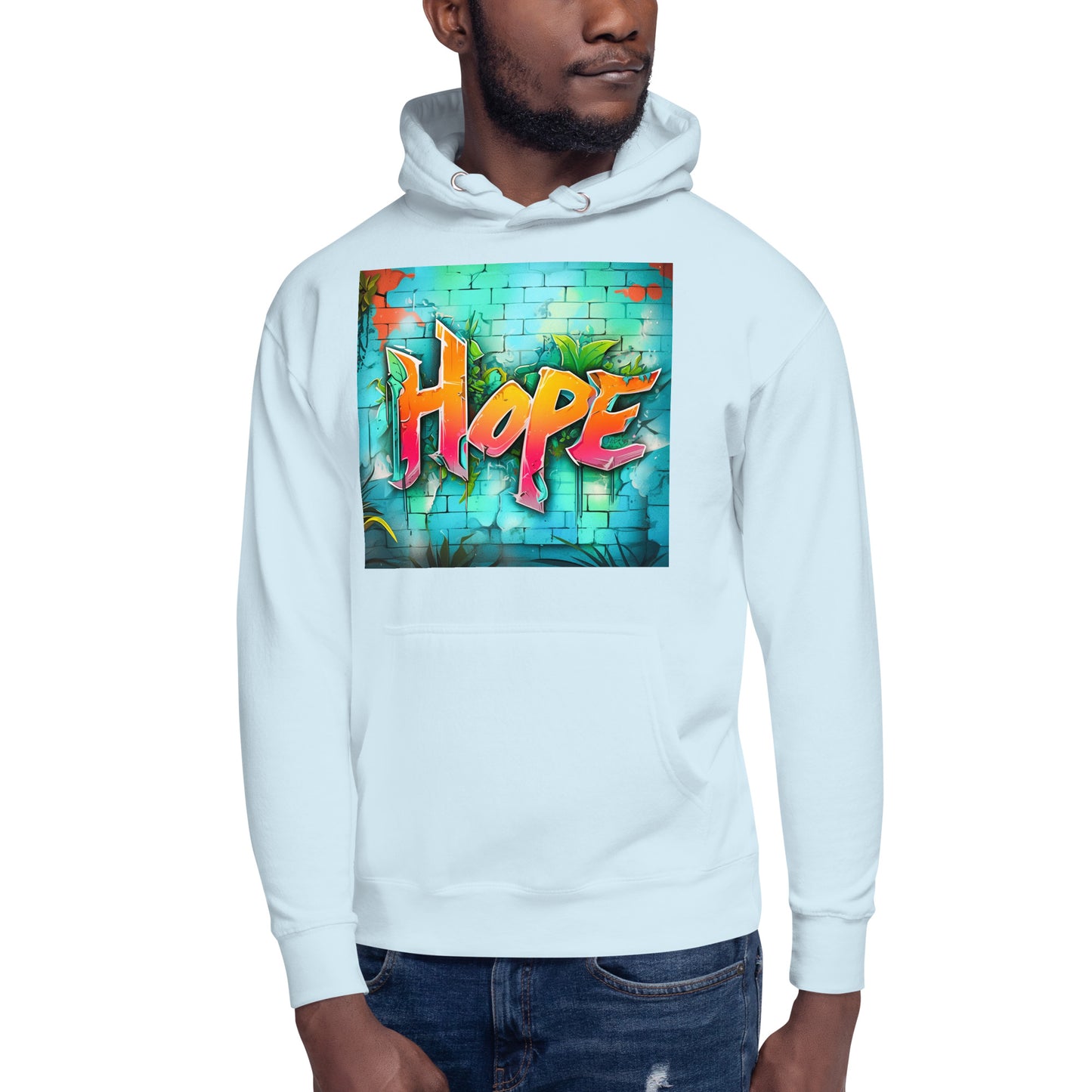 Hope Print Unisex Hoodie