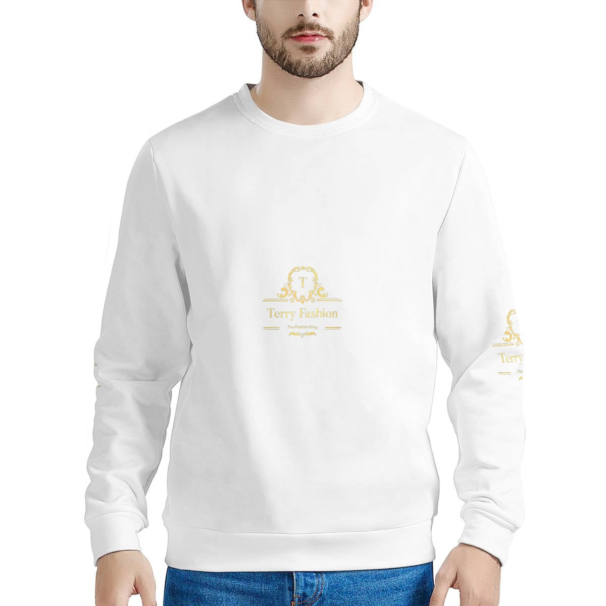 Terry Men's All Over Print Sweatshirt