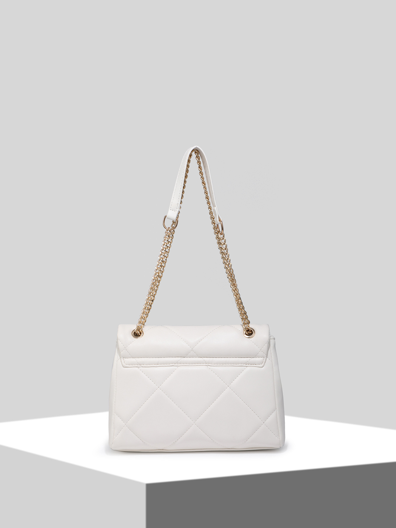 Chain Strap Square Quilted Shoulder Flap Bag