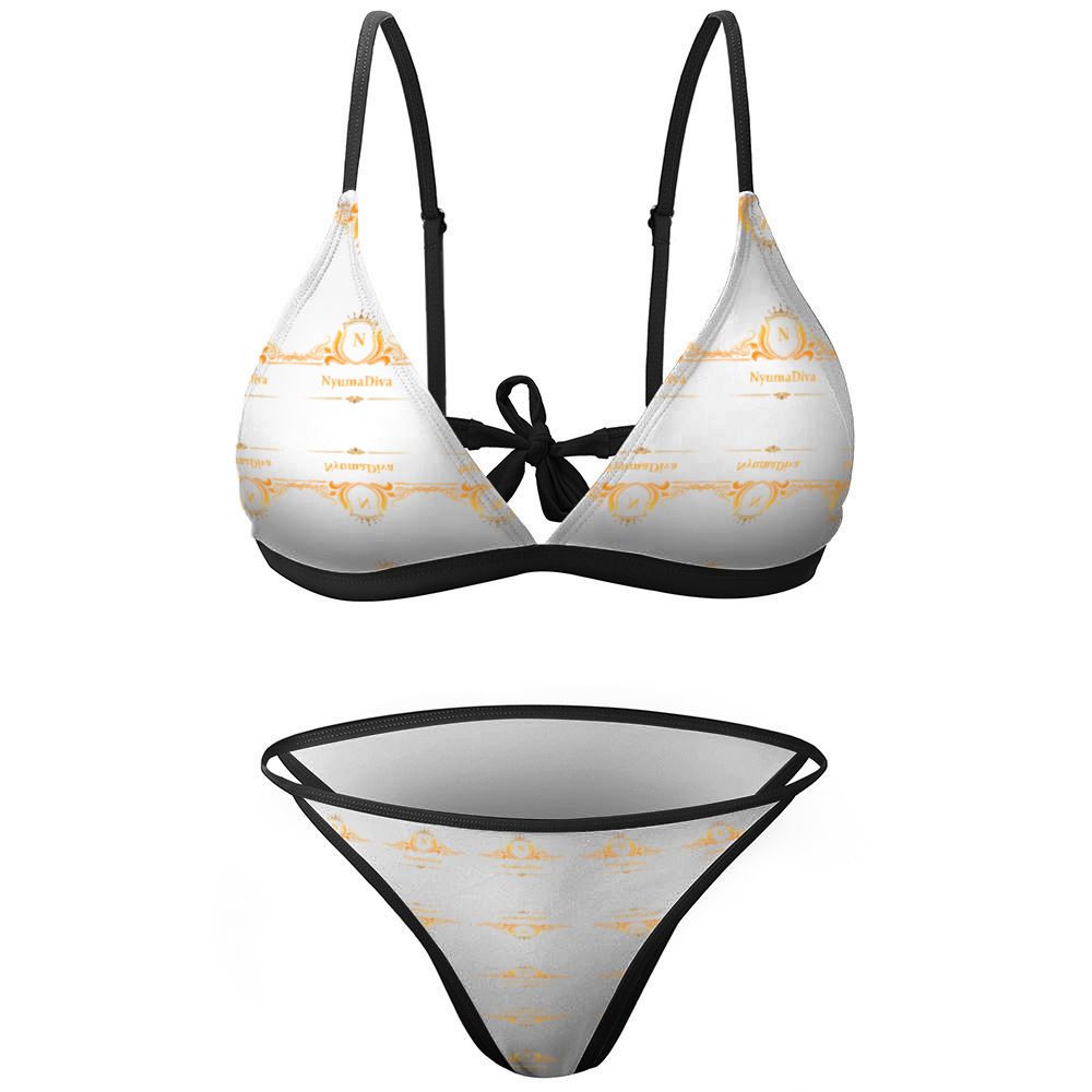 NyumaDiva Two-piece Triangle Bikini Swimsuit