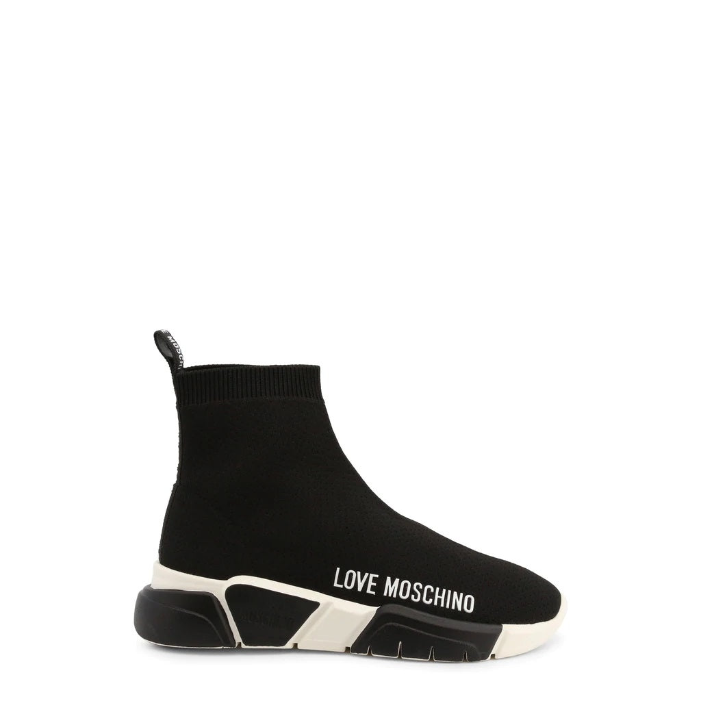 Love Moschino High Top Sock Sneakers