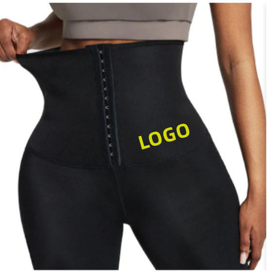 High Waist Body-Shaping Butt-Lifting Pants (Custom Logo)