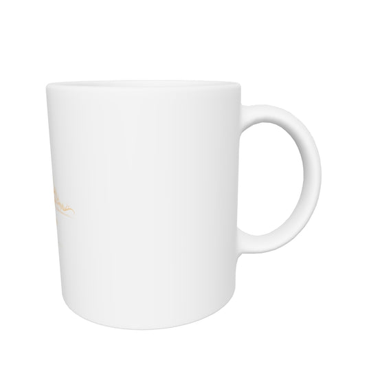 Diva's White glossy mug