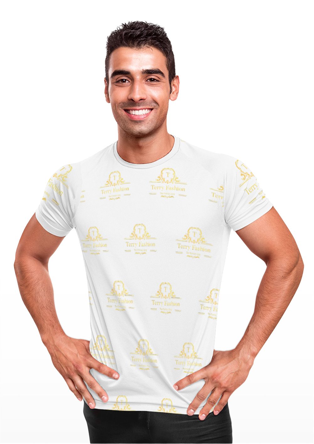 TF Unisex All Over Print Imitation Cotton T-shirt