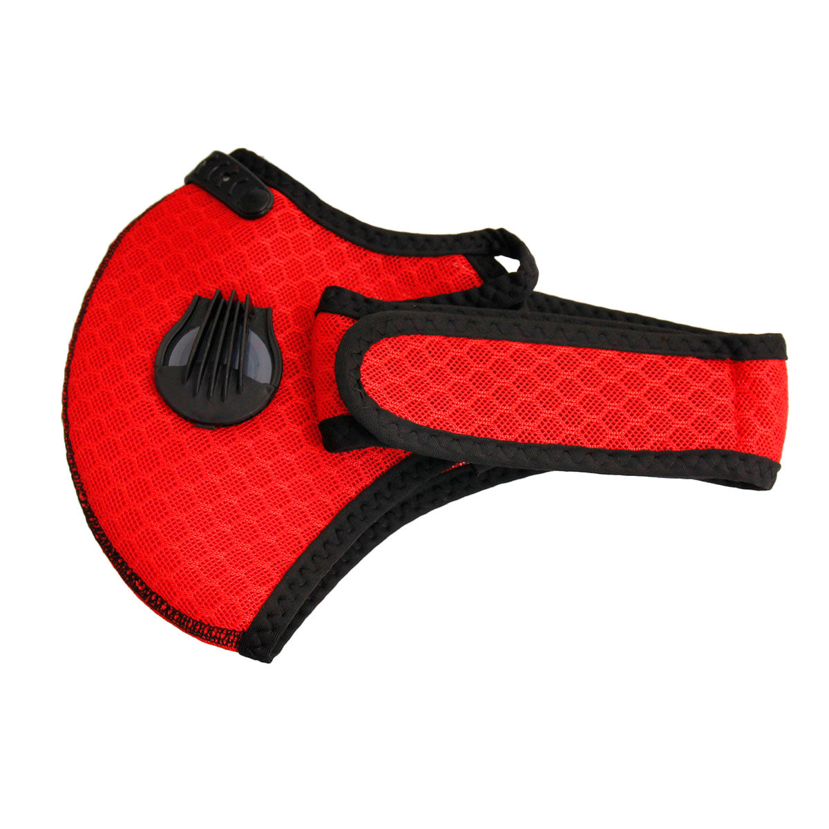 Red Exhalation Valve Sport Mask