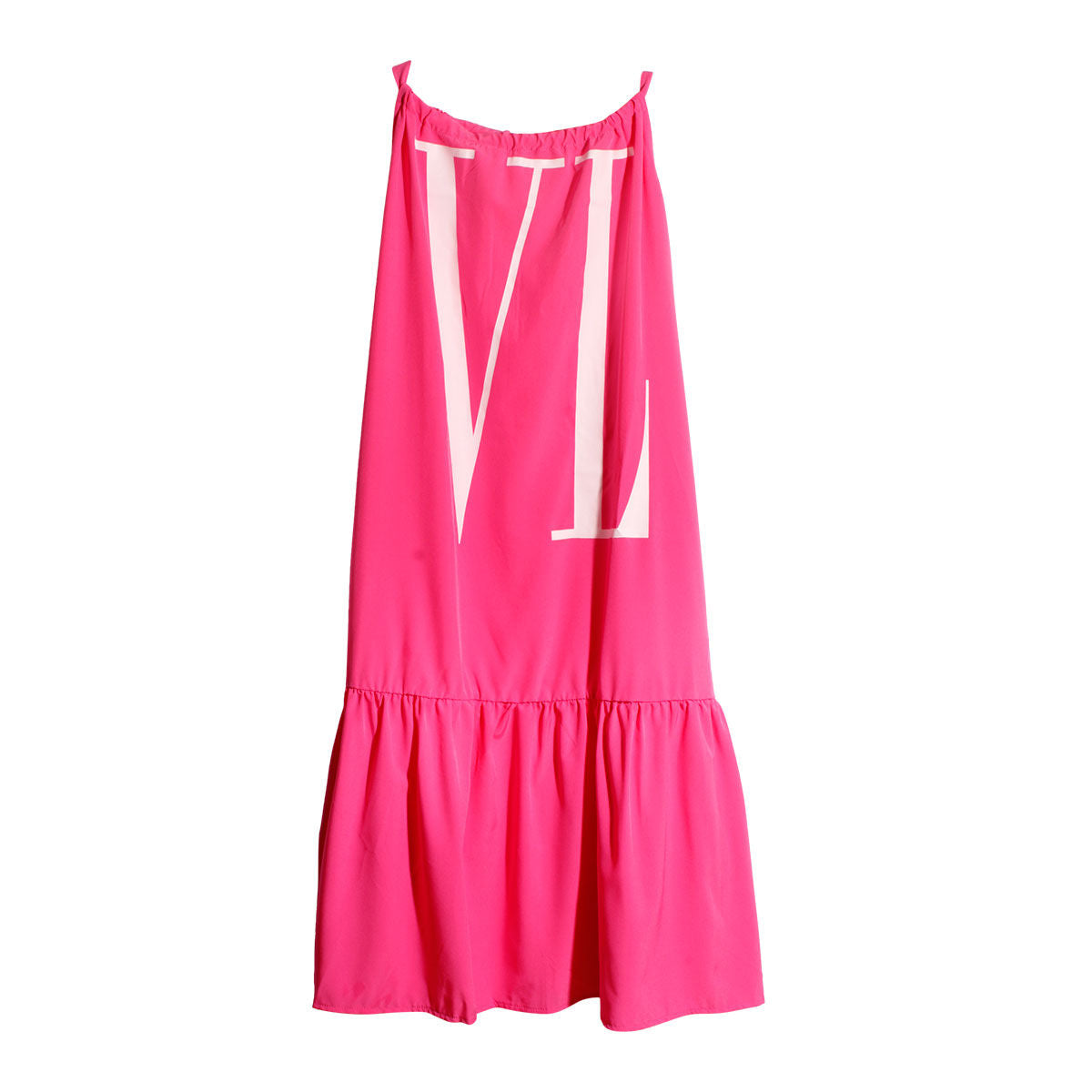 1XL Pink VL Halter Dress