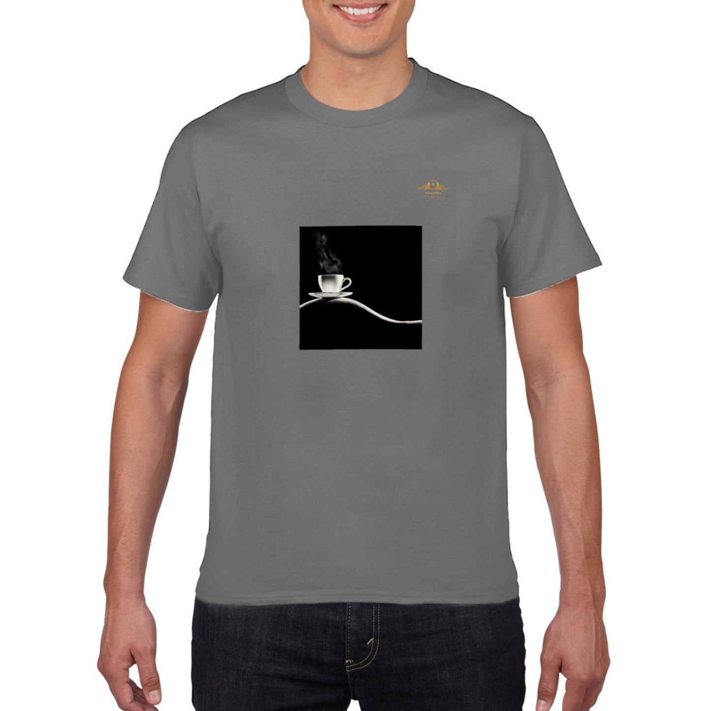 Coffee Unisex Front Print T-shirt