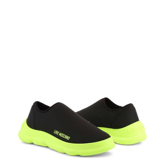 Love Moschino Green Slip-On Shoes