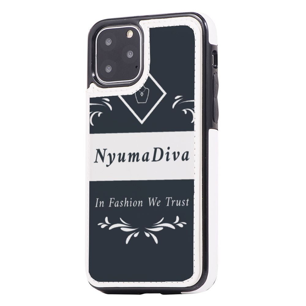 Diva's iPhone 11 Pro Max PU Leather Wallet Case