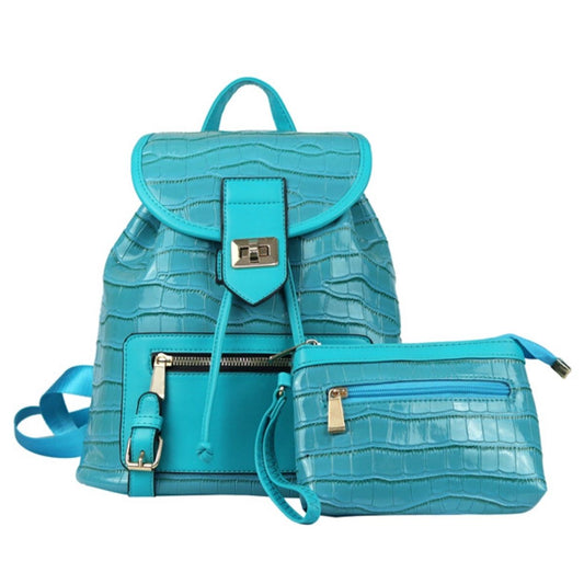 Aqua Croc Cinch Backpack Set