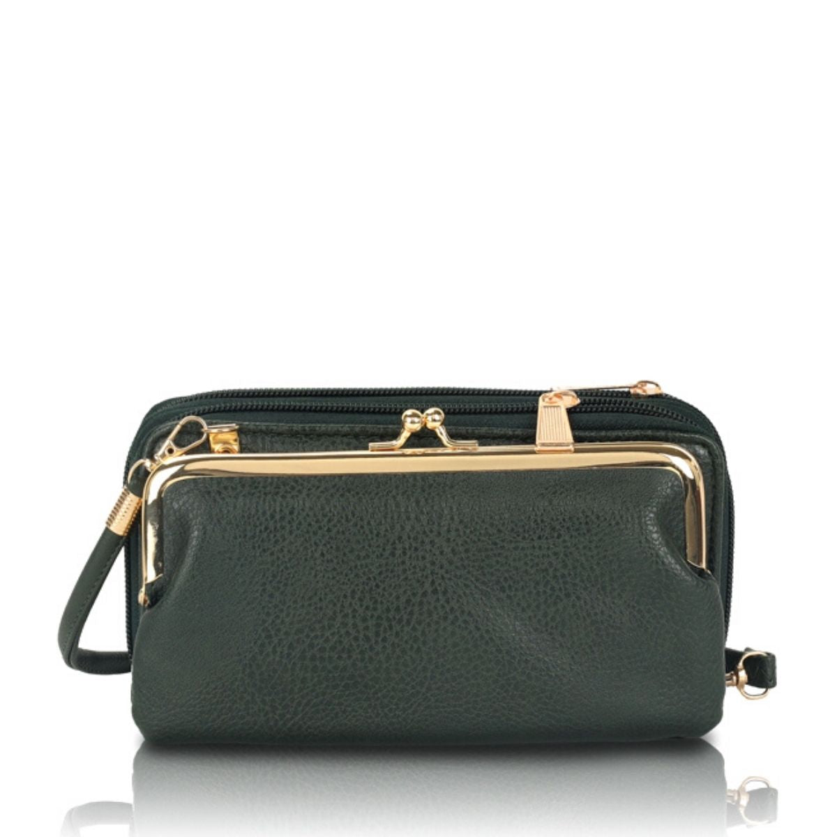 Olive Coin Purse Wallet Crossbody