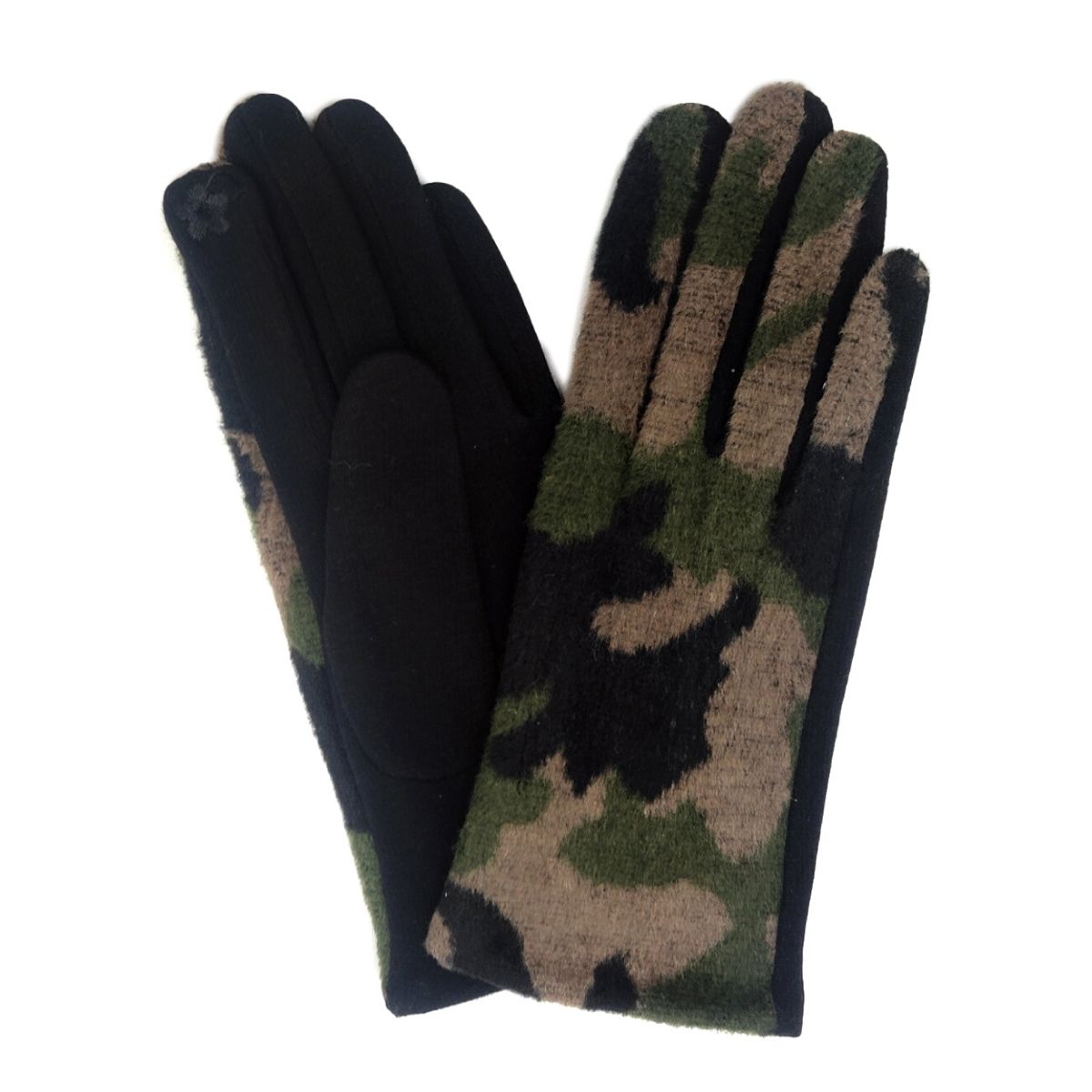 Camoflauge Smart Touch Gloves