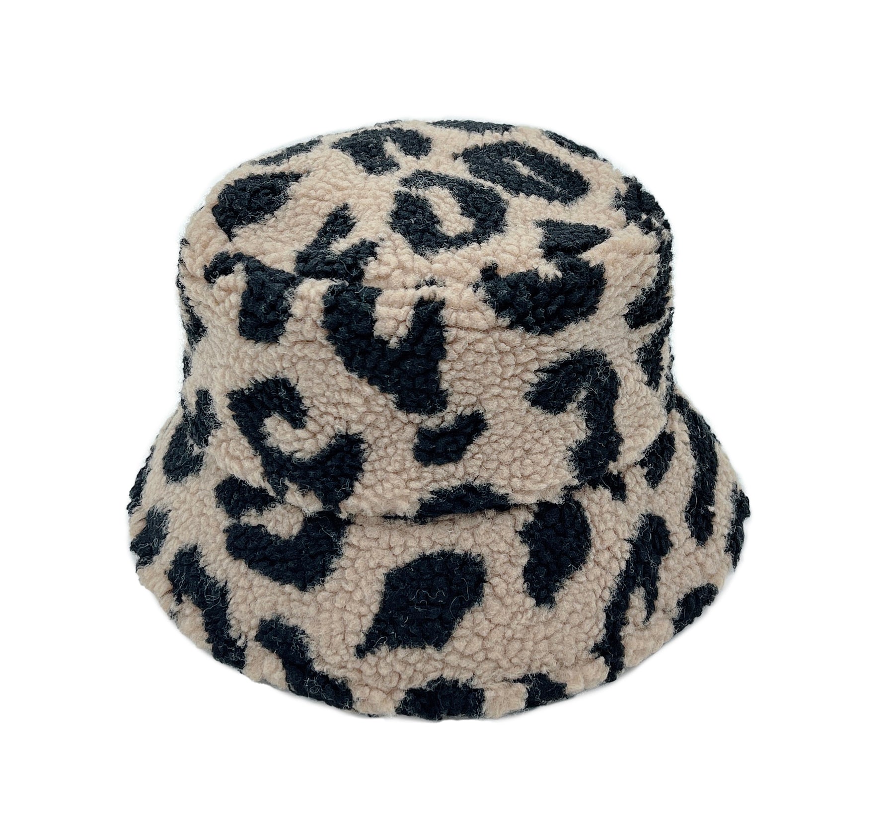 Camel Leopard Teddy Bucket Hat
