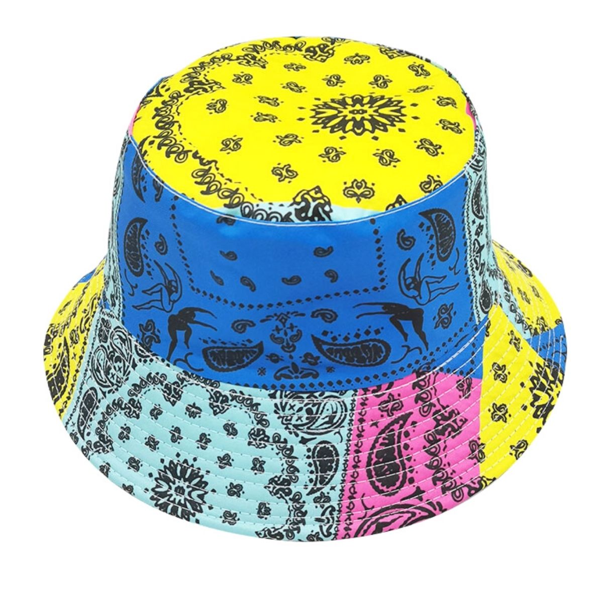 Paisley Multi Color Bucket Hat