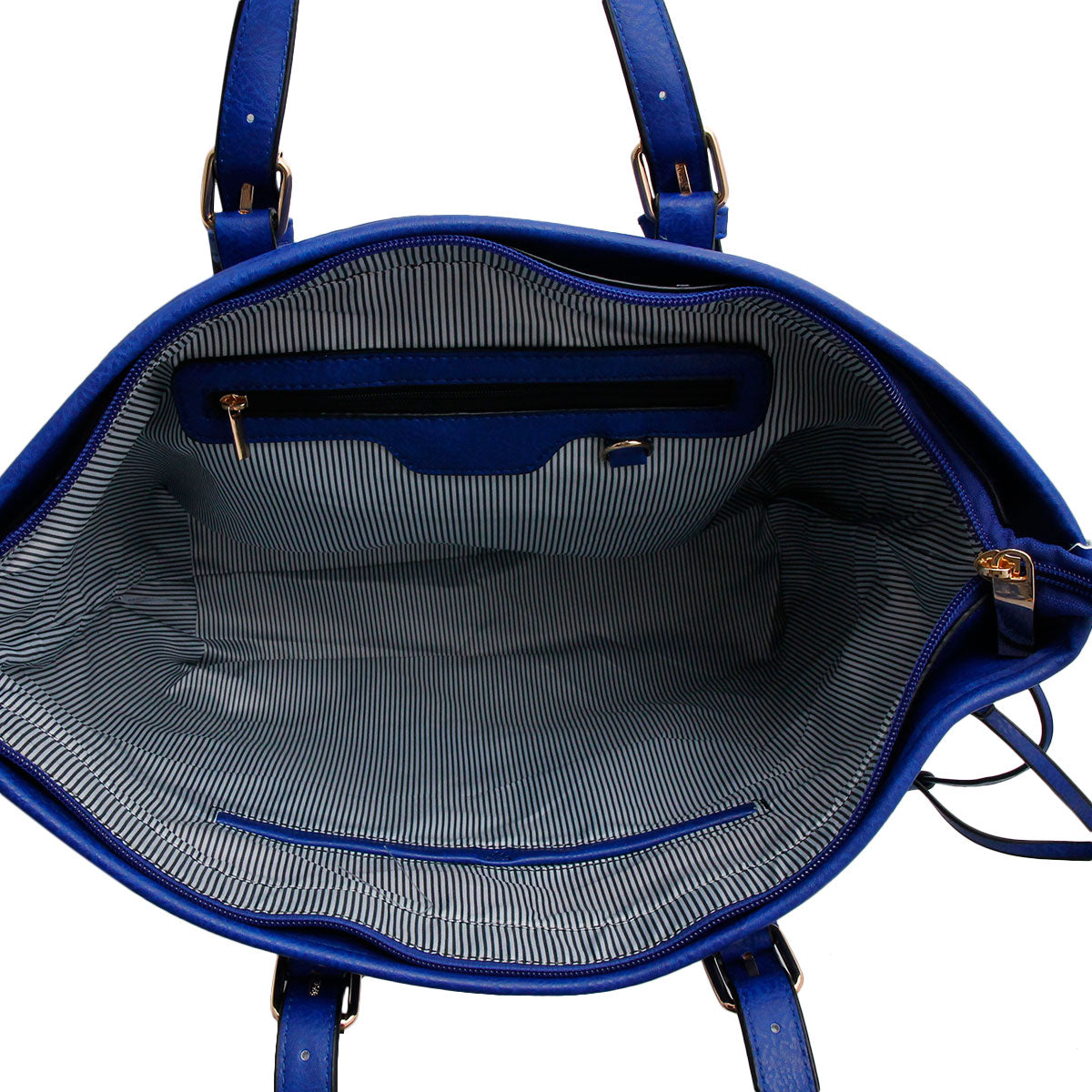 Blue Baseball 3 Pcs Tote Bag Set