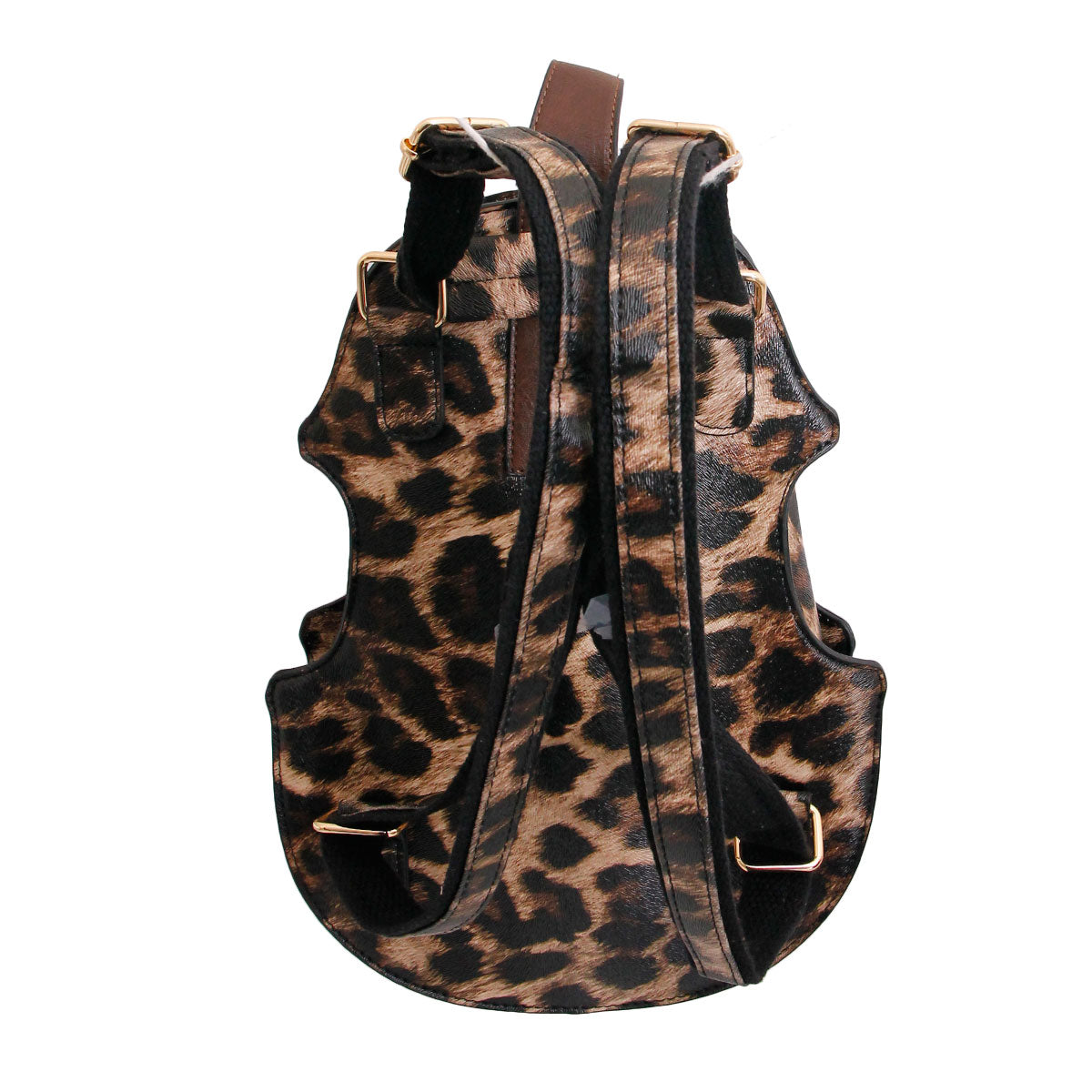 Leopard Violin Convertible Backpack
