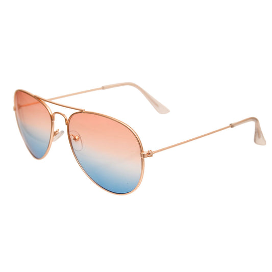 Sunglasses Aviator Orange Sunset Eyewear for Women