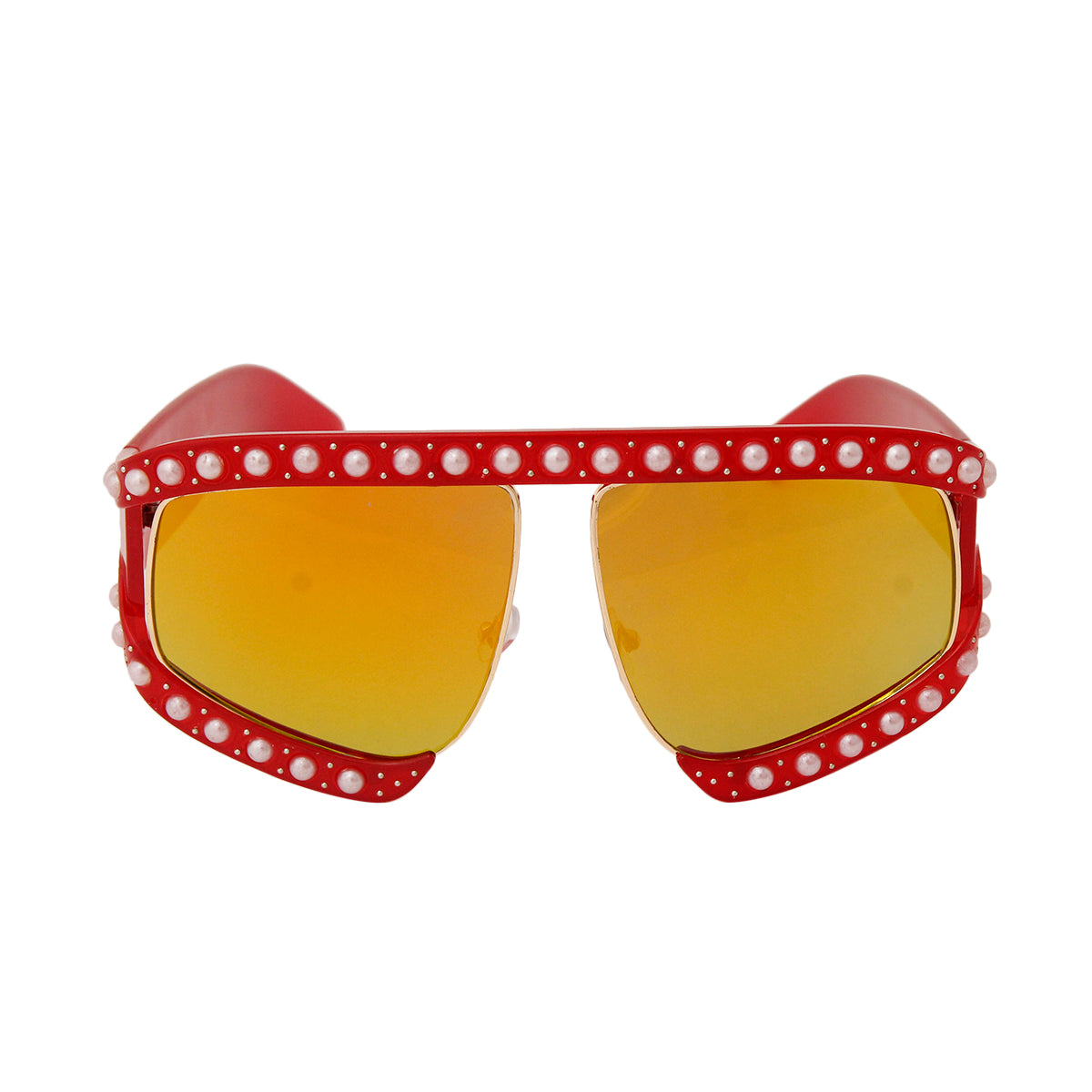 Red and Pearl Sunglasses