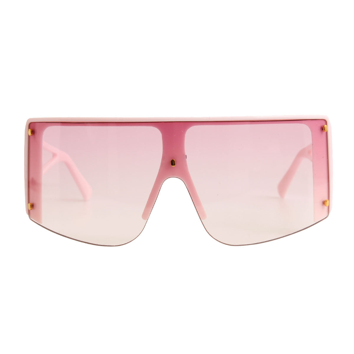 Pink Frame Visor Eyewear