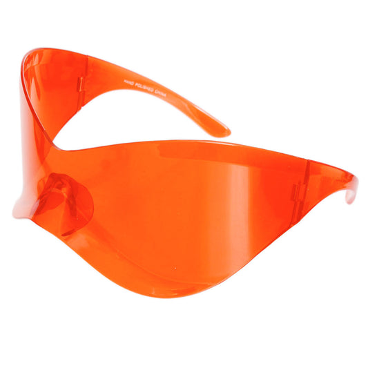 Sunglasses Mask Wrap Red Eyewear for Women