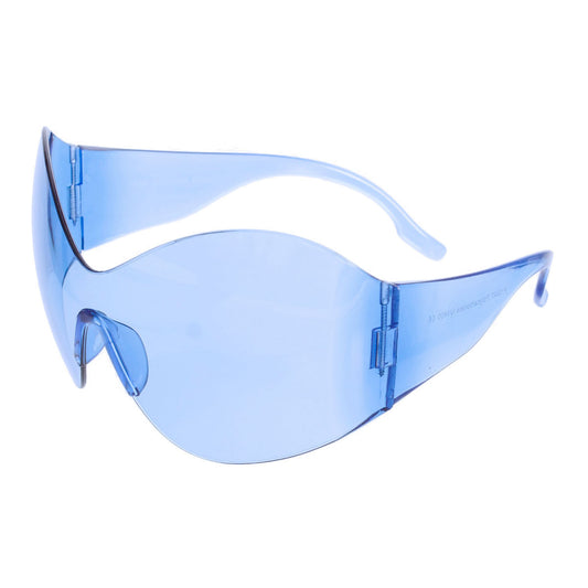 Sunglasses Butterfly Mask Blue Eyewear for Women