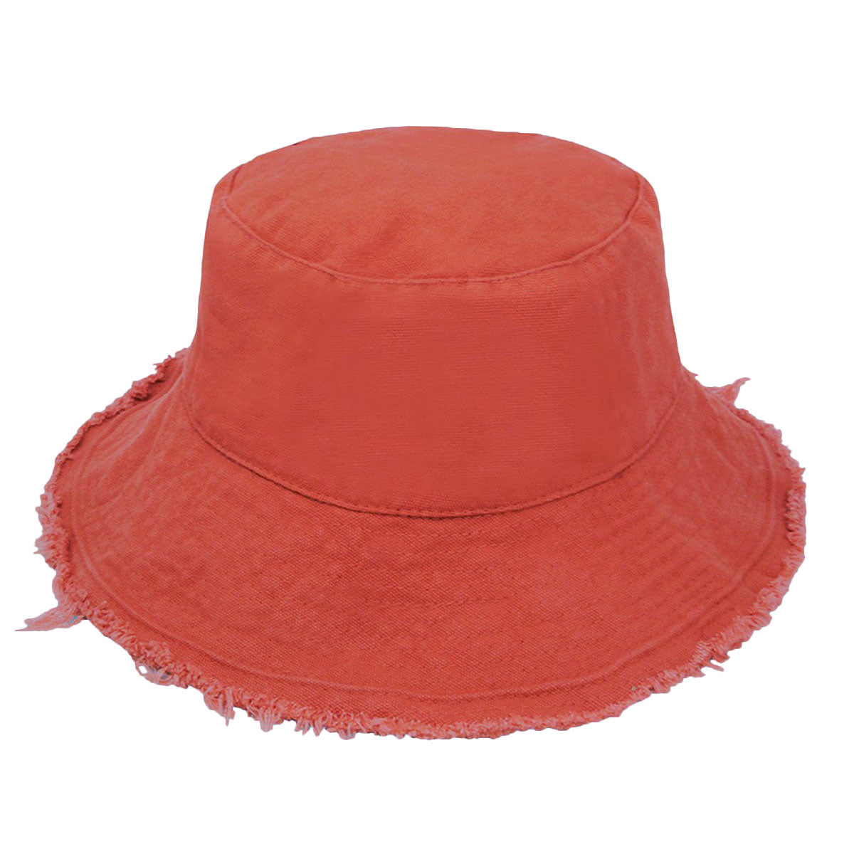 Coral Wired Brim Bucket Hat