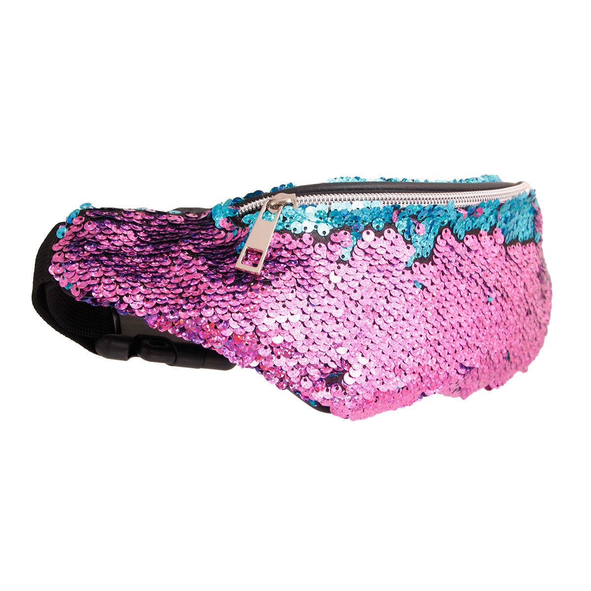 Blue to Purple Sequin Fanny Pack