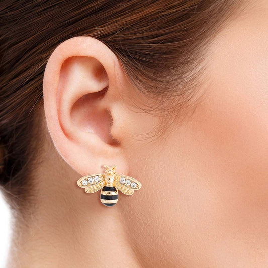 Bee Gold Studs