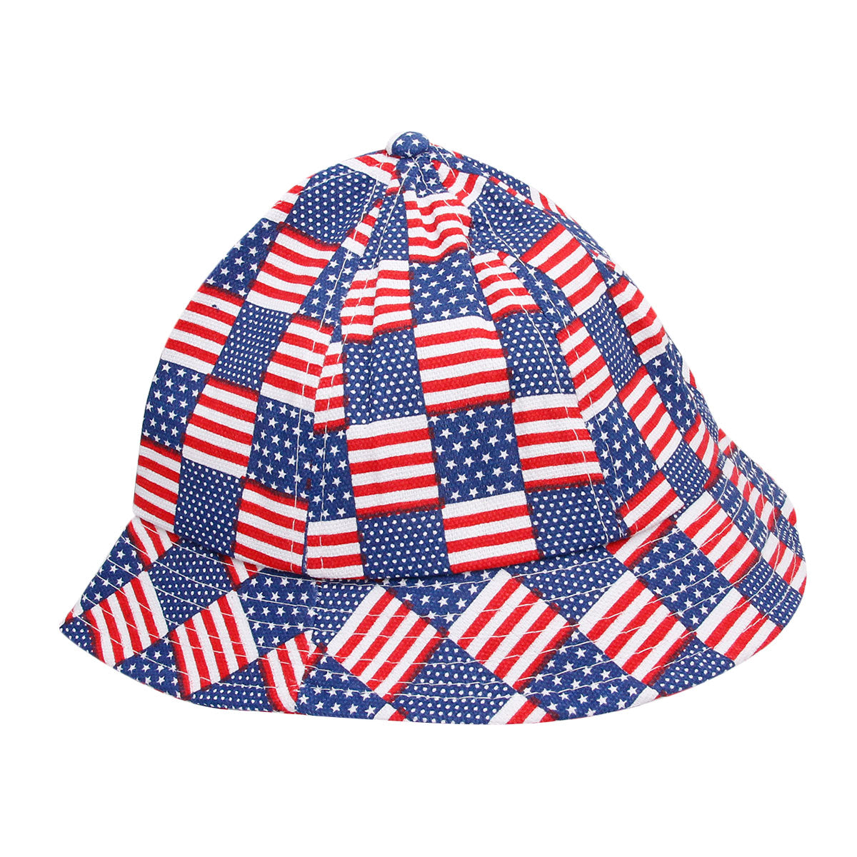 Patriotic Flag Bucket Hat