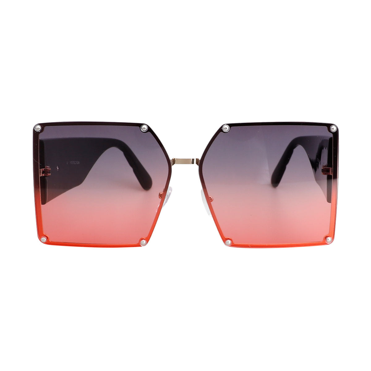 Designer Red Key Pink Sunglasses