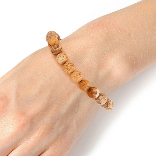 8mm Brown Therapy Bracelet