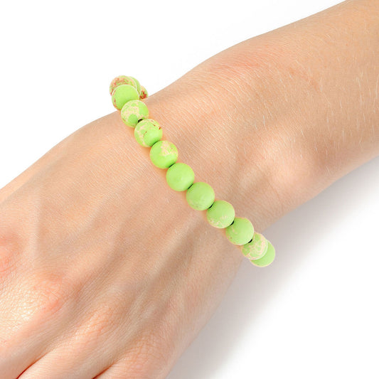 8mm Green Therapy Bracelet