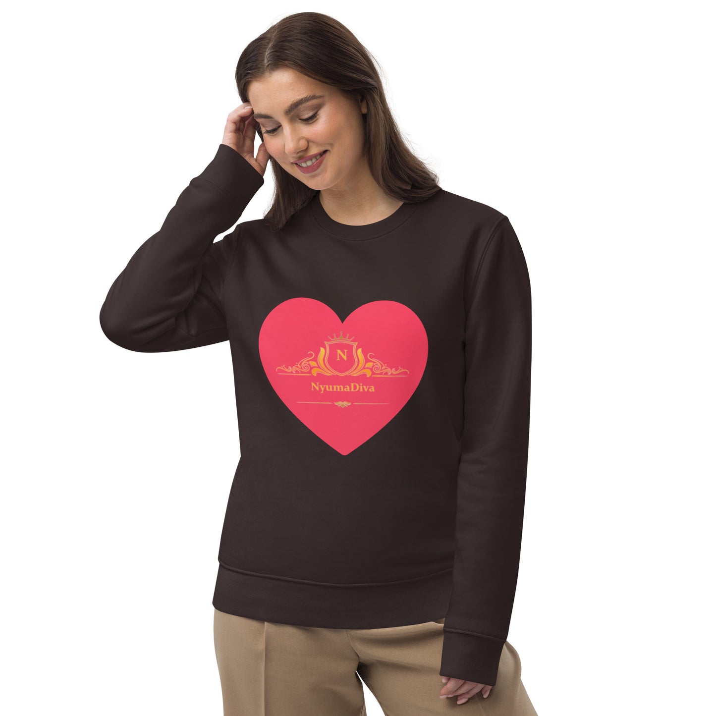 Nyuma Heart Unisex eco sweatshirt
