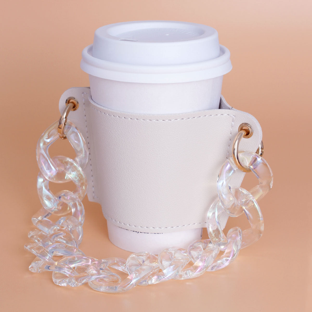 Luxury Cream Sleeve Cup Holder